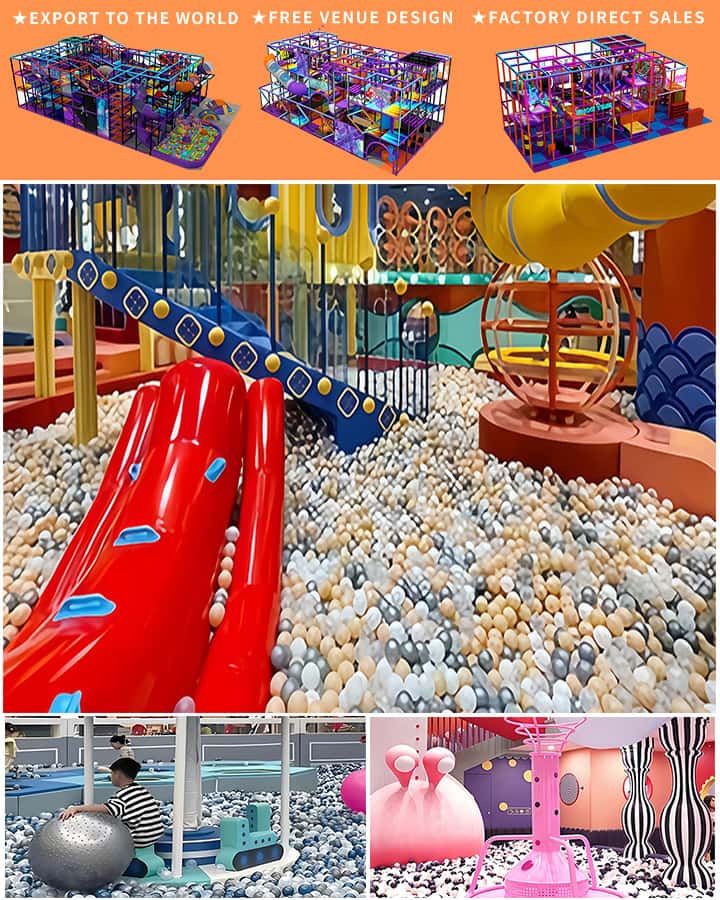 Creating a Vibrant Indoor Playground Design in the Heart of a Village